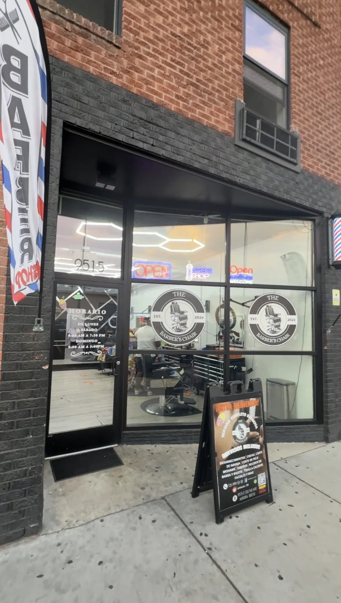 Don Barbas storefront at 9515 E Colfax Ave, Aurora CO